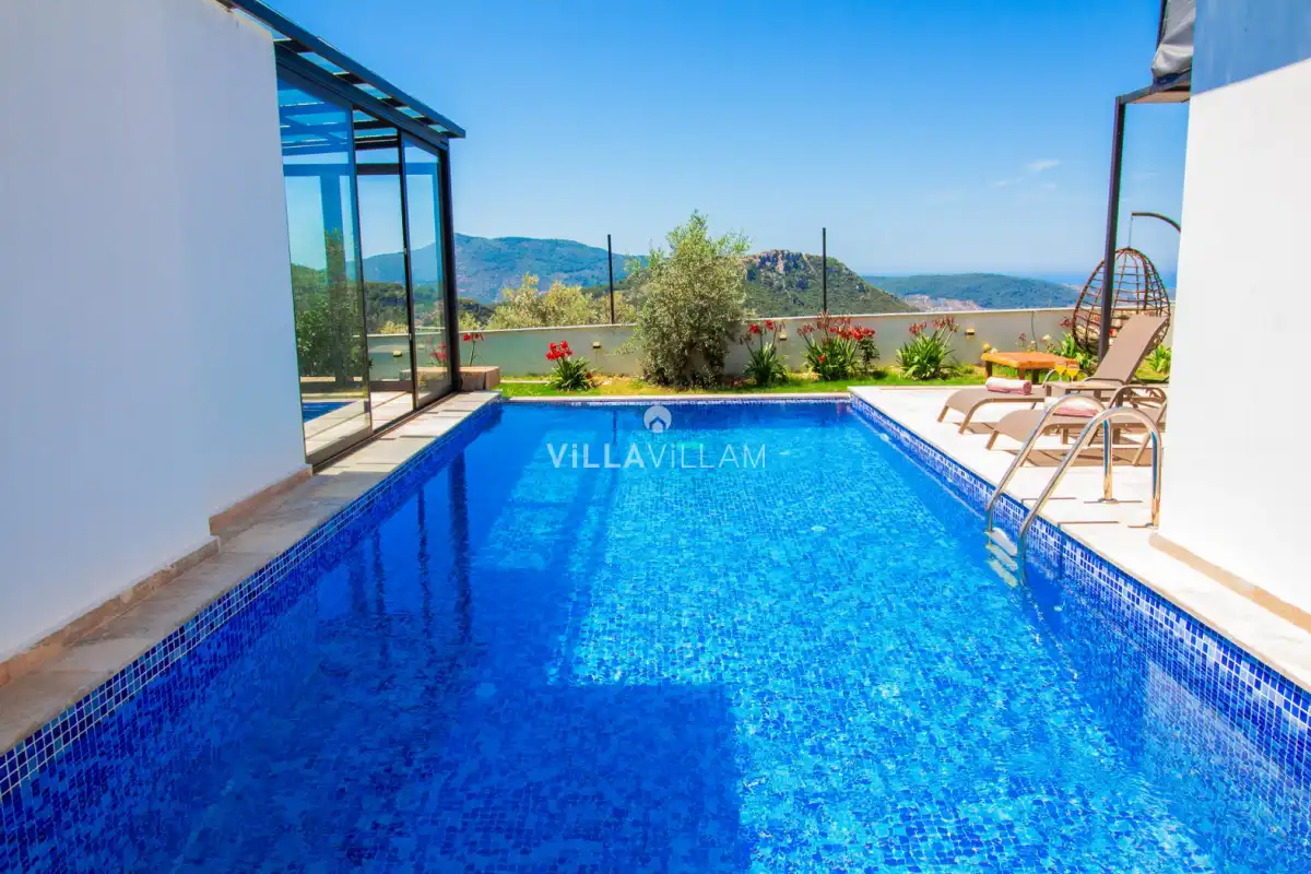 Villa Termal – Kalkan’da Isıtmalı Havuzlu Kiralık Villa